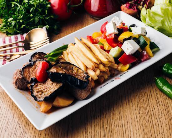 Veal with Eggplant in Tomato Sauce