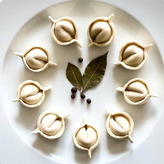 Dim sum z łososiem i mango - 9 szt. (gotowane)