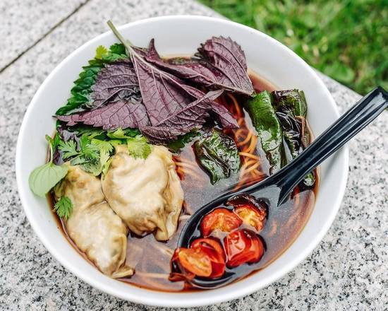 Black Garlic Shoyu Vegan Ramen