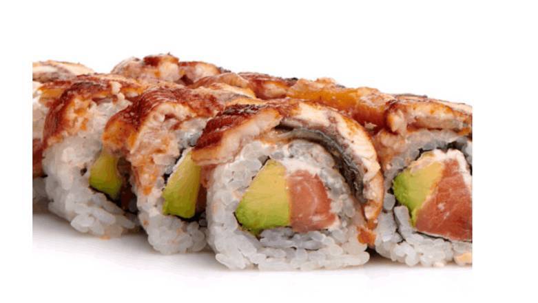 CALIFORNIA DRAGON MAKI 8 SZT