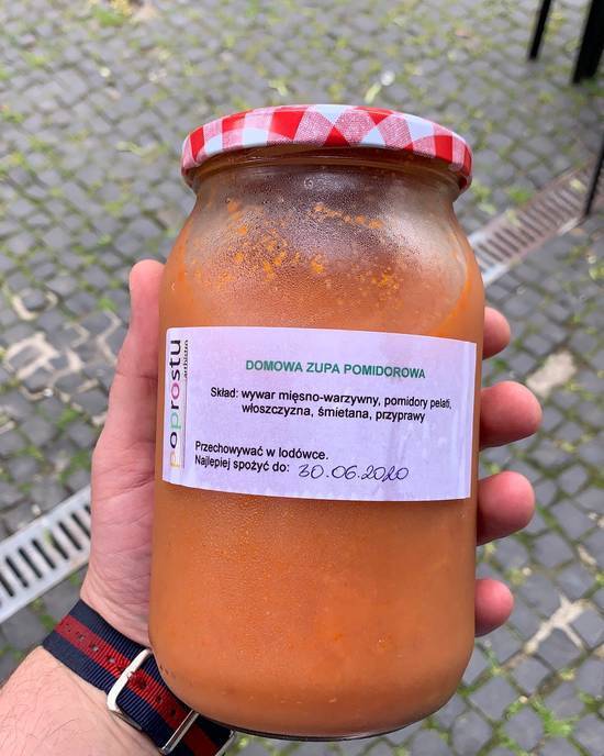 Tradycyjan Zupa Pomidorowa w Słoiku (900 ml)