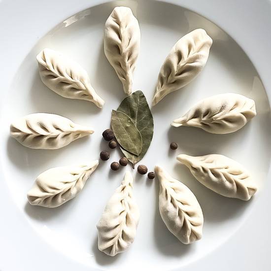 Pierogi z dzikiem i cytrynami - 9 szt. (gotowane)