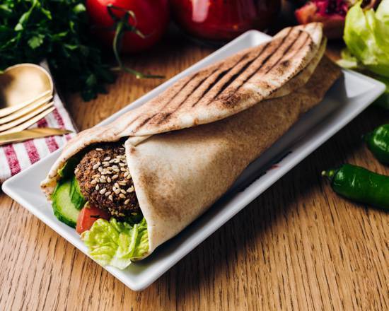 Vegetarian Falafel Sandwich