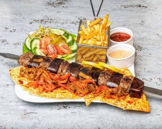 Shish Kebab z Bakłażanem