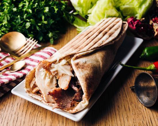 Kebab in Pita Bread