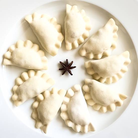 Pierogi jagodowe - 9 szt. (gotowane)