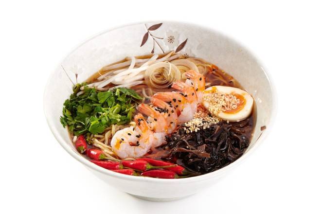 KIMCHI RAMEN Z KREWETKAMI