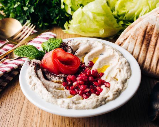 Mutabal and Grilled Pita