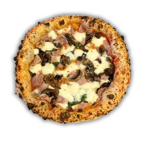 Pizza Prosciutto e Funghi