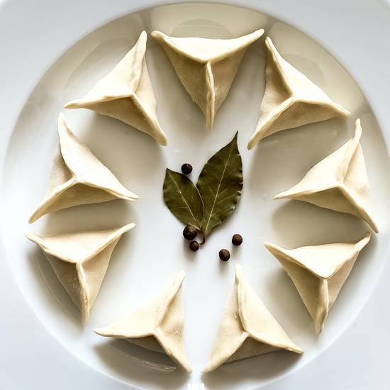 Dim sum z krewetką i miętą - 9 szt. (gotowane)